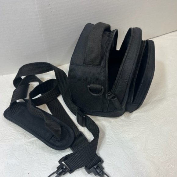 Sony Soft Camcorder/Camera Carrying Case w/Adj Strap & Handle Black 6x4x5" - Picture 9 of 12